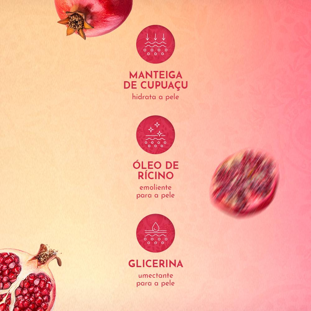 Hidratante Labial Regenerador Romã 4g, ,  large image number 3